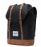 Herschel Supply Co.  Retreat Backpack 15 inch black/saddle brown (02462)