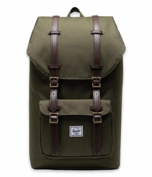 Herschel Supply Co. Laptop rugzak Herschel Little America Ivy Green/Chicory Coffee (4488) Herschel Supply Co. Laptop rugzak Herschel Little America Ivy Green/Chicory Coffee (4488)