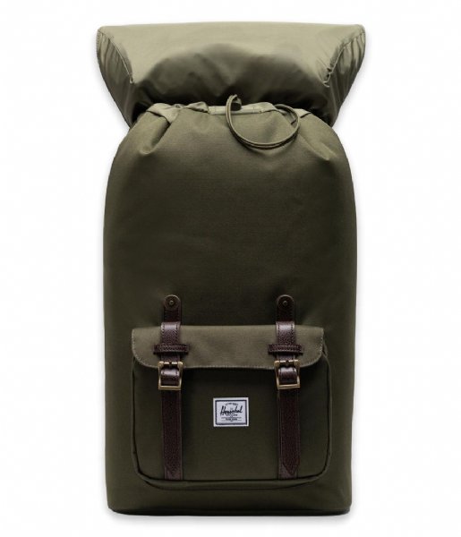Herschel Supply Co. Laptop rugzak Herschel Little America Ivy Green/Chicory Coffee (4488) Herschel Supply Co. Laptop rugzak Herschel Little America Ivy Green/Chicory Coffee (4488)