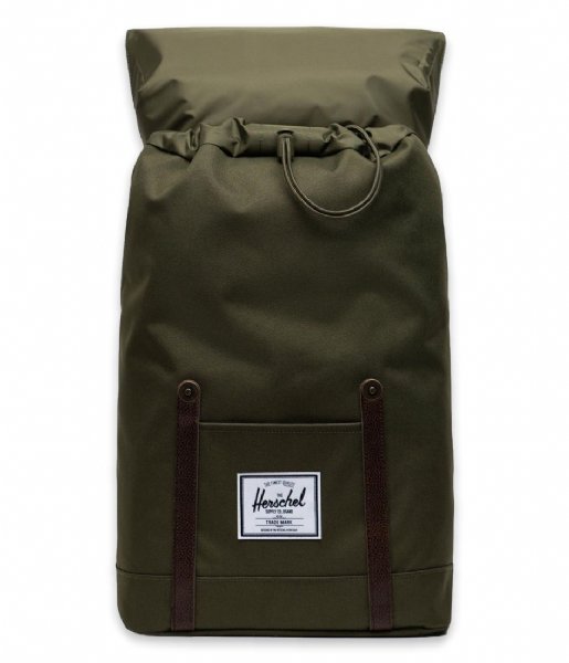 Herschel Supply Co.  Retreat Backpack 15 inch Ivy Green/Chicory Coffee (4488)
