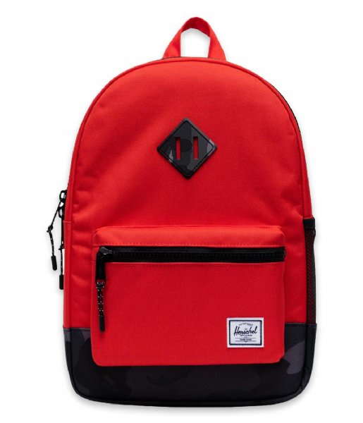 Herschel Supply Co. Dagrugzak Heritage Youth Fiery Red/Night Camo (4686) Herschel Supply Co. Dagrugzak Heritage Youth Fiery Red/Night Camo (4686)