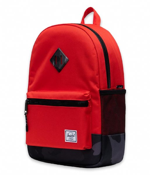 Herschel Supply Co. Dagrugzak Heritage Youth Fiery Red/Night Camo (4686) Herschel Supply Co. Dagrugzak Heritage Youth Fiery Red/Night Camo (4686)