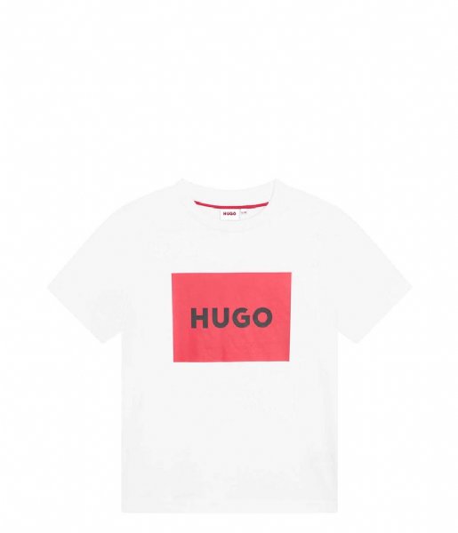 HUGO T-shirt G25103 Boys Wit (10P) HUGO T-shirt G25103 Boys Wit (10P)