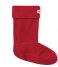 Hunter  Boot Sock Short Military Red