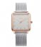 IKKI  Watch Tenzin Silver Plated silver rose gold plated (TE04)