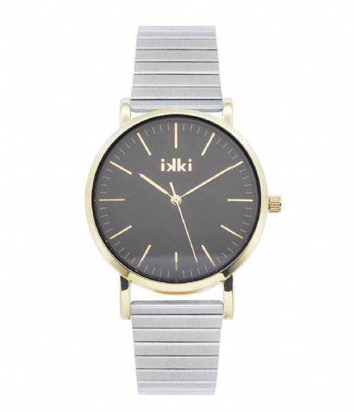 IKKI  Watch Janet silver gold black (jt33)