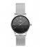 IKKI  Watch Alec Silver Plated silver plated grey marble (AC01)
