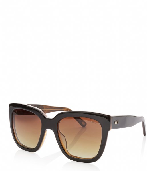 IKKI  Sunglasses Holly black gold gradient brown (80-5)