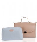 Inyati Handtassen Claudine Satchel Beige inyati kopen in de aanbieding Inyati Handtassen Claudine Satchel Beige inyati kopen in de aanbieding