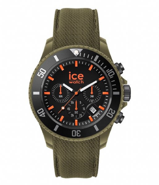 Ice-Watch  Ice Chrono IW020884 44 mm Khaki Orange