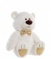 ITEM International Cuddly Toy Polyester Bear White