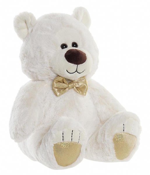 ITEM International  Cuddly Toy Polyester Bear White