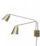 Its about RoMi  Wall Lamp Iron Bremen 2-Arm Gold (BREMEN/W2/GO)
