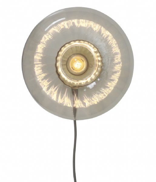 Its about RoMi  Wall Lamp Glass Brussels Round Gold (BRUSSELS/W27/GO)
