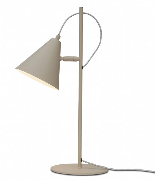 Its about RoMi Lampa stołowa Table Lamp Lisbon Pointed Shade Sand (LISBON/T/S)