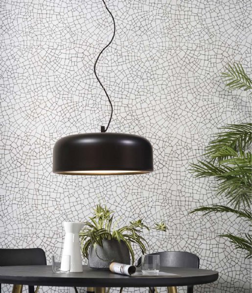 Its about RoMi Lampa wisząca Hanging Lamp Aluminum Marseille Black (MARSEILLE/H/B)