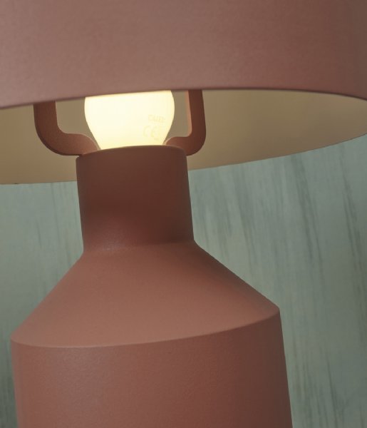 Its about RoMi Lampa stołowa Table Lamp Iron Porto Round Terracotta (PORTO/T/TE)