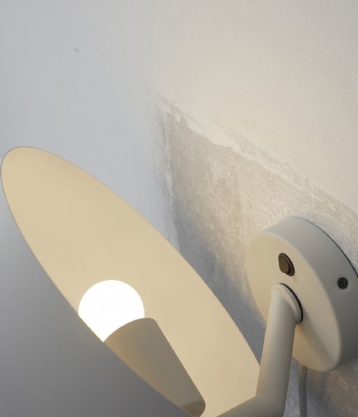 Its about RoMi  Wall Lamp Iron Porto Light Grey (PORTO/W/LG)