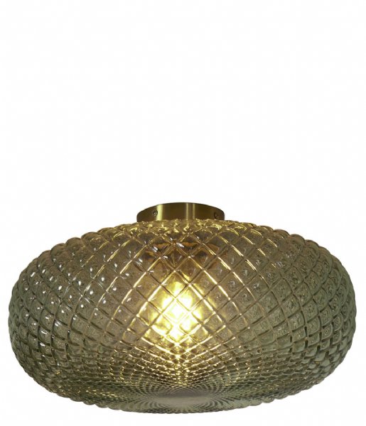 Its about RoMi Lampa wisząca Ceiling Lamp Venice Round Gold Green (VENICE/C40/GR)