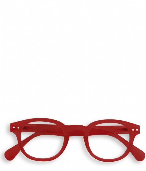 Izipizi  #C Reading Glasses red crystal soft