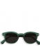 Izipizi  #C Reading Sunglasses green crystal soft grey