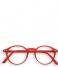 Izipizi#D Reading Glasses red crystal soft