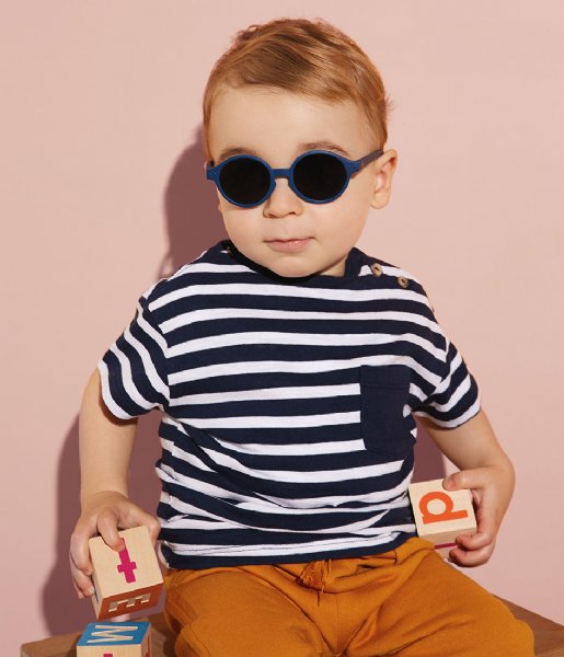 Kindercentrum Beschuldigingen Afwezigheid Izipizi Zonnebril Sunglasses Kids 1-3 years denim blue | The Little Green  Bag