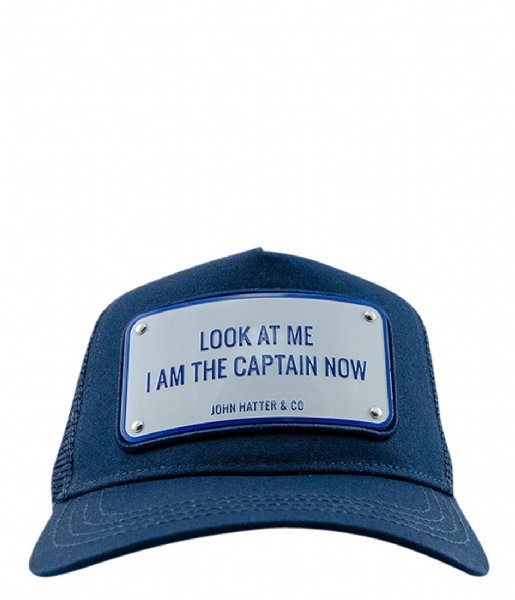 John Hatter  Look At Me I Am The Captain Now Rubber Cap Dark Blue