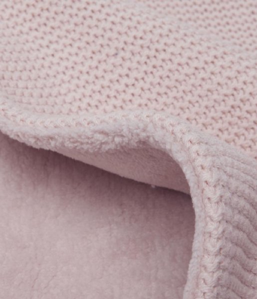 Jollein  Deken Wieg 75x100cm Basic Knit Fleece Pale Pink (65310)