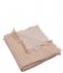 Jollein  Blanket Cot 120x120cm Fringe Moonstone/Ivory
