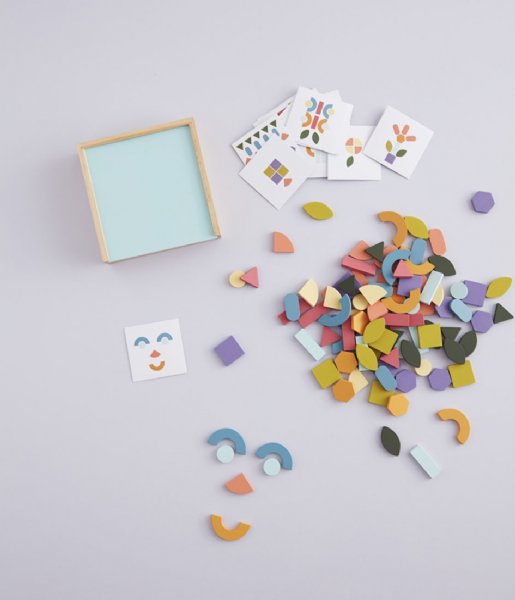 Kids Concept  Mosaic Puzzle Box Multi
