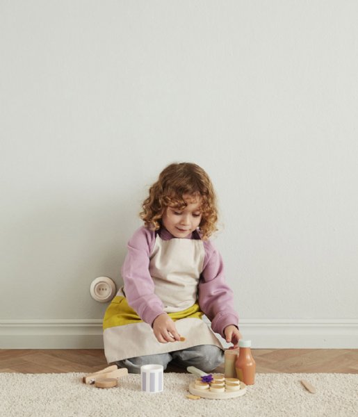 Kids Concept  Apron Set Grey Kid'S Hub Grey