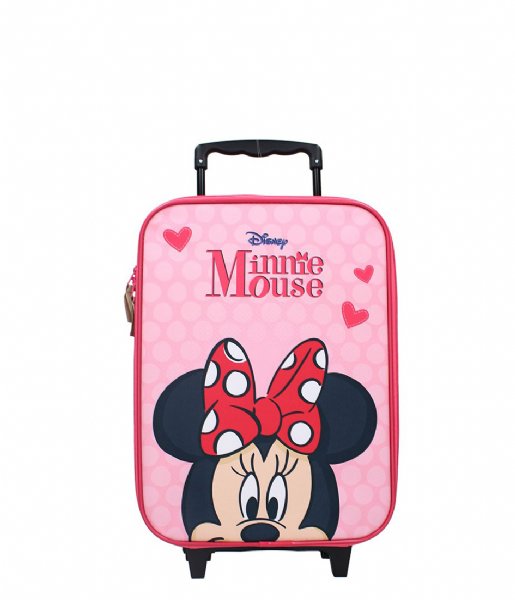 Disney Walizki na bagaż podręczny Trolley Minnie Mouse Star Of The Show Pink