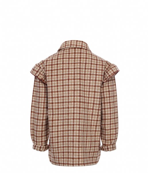 LOOXS Little  Little Check Outdoor Blouse Brown Check (710)