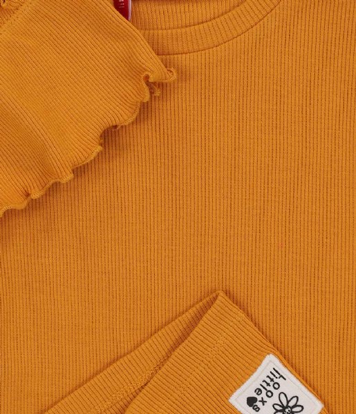 LOOXS Little  Little Rib T-Shirt Warm Yellow (507)