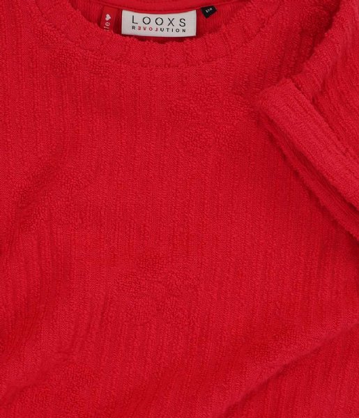 LOOXS Little  Little Terry Cloth T-Shirt Red (272)