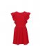 LOOXS Little  Little Ajour Dress Red (272)