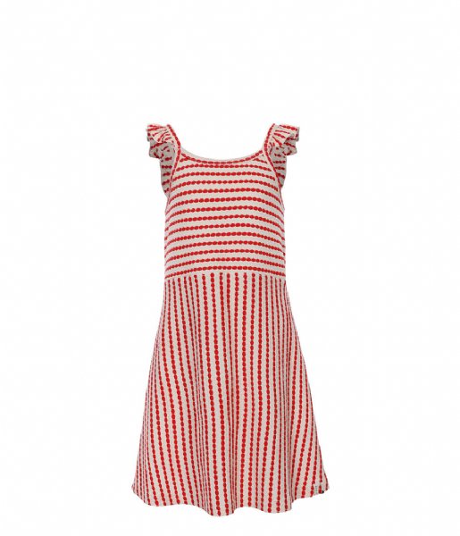 LOOXS Little  Little Striped Dress Red (272)