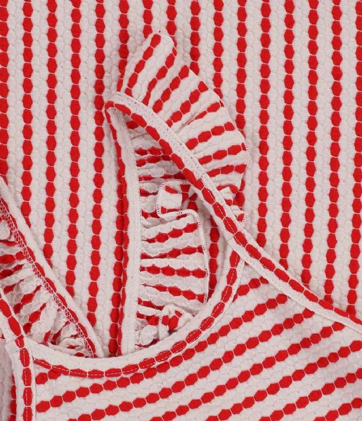 LOOXS Little  Little Striped Dress Red (272)