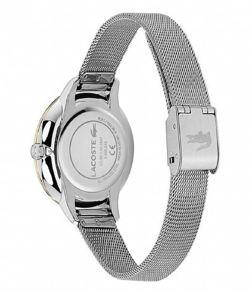 Lacoste Horloge Cannes Dms Silver
