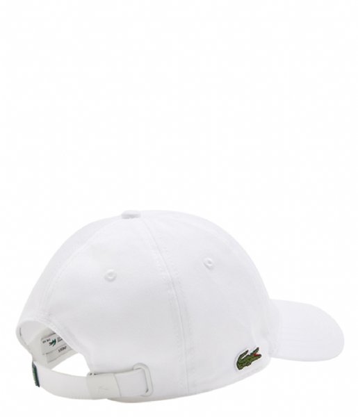 verdieping Verplicht Afstotend Lacoste Hoed - cap 2G4C Cap 11 White (1) | The Little Green Bag