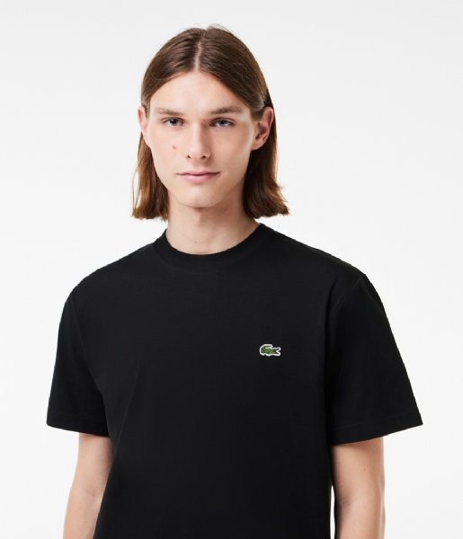 Lacoste  1HT1 Men's Tee-Shirt 01 Black (031)