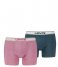 Levi's  Vintage Heather Boxer Brief Organic Cotton 2-Pack Pink Combo (007)