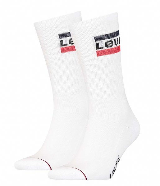 Levi's  Regular Cut Sportwear Logo 2-Pack White (001)