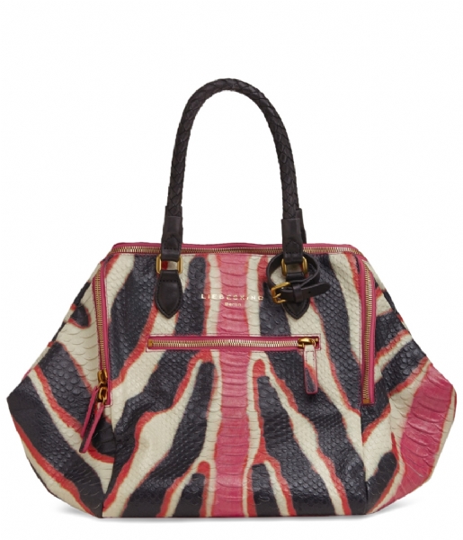 pink zebra bag