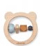 Liewood  Avada Wooden Rattle Sea Blue Mix (1309)
