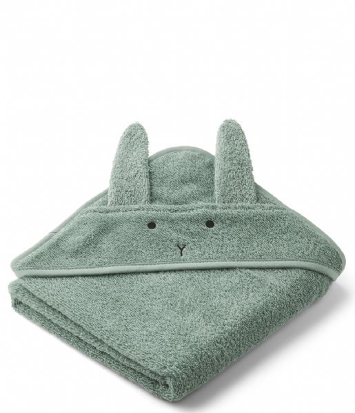 Liewood  Albert Hooded Towel Rabbit peppermint (7376)