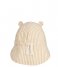 Liewood  Gorm Reversible Seersucker Sun Hat With Ears Y/D stripes Yellow mellow / Creme de la creme (127