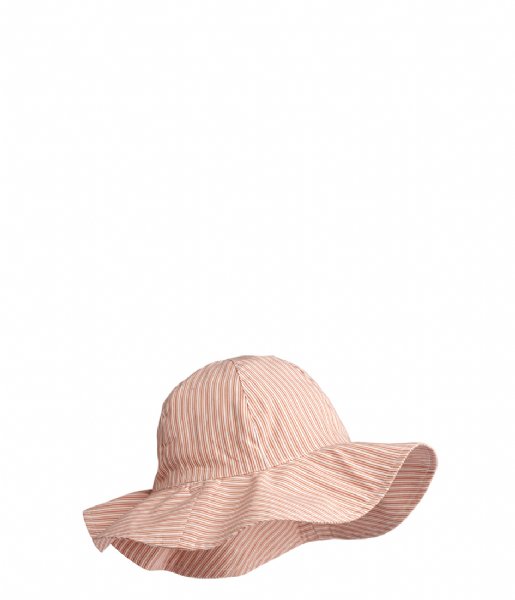 Liewood  Amelia Stripe Sun Hat Y/D Stripe Tuscany rose / Creme de la creme (1943)