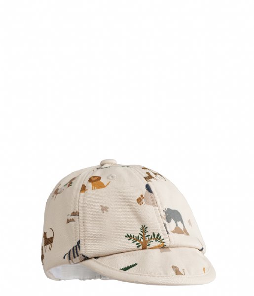 Liewood  Tone Baby Printed Cap All together / Sandy  (1499)